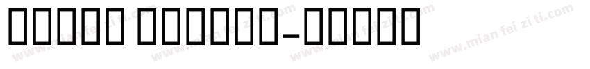 Wecht Medium字体转换